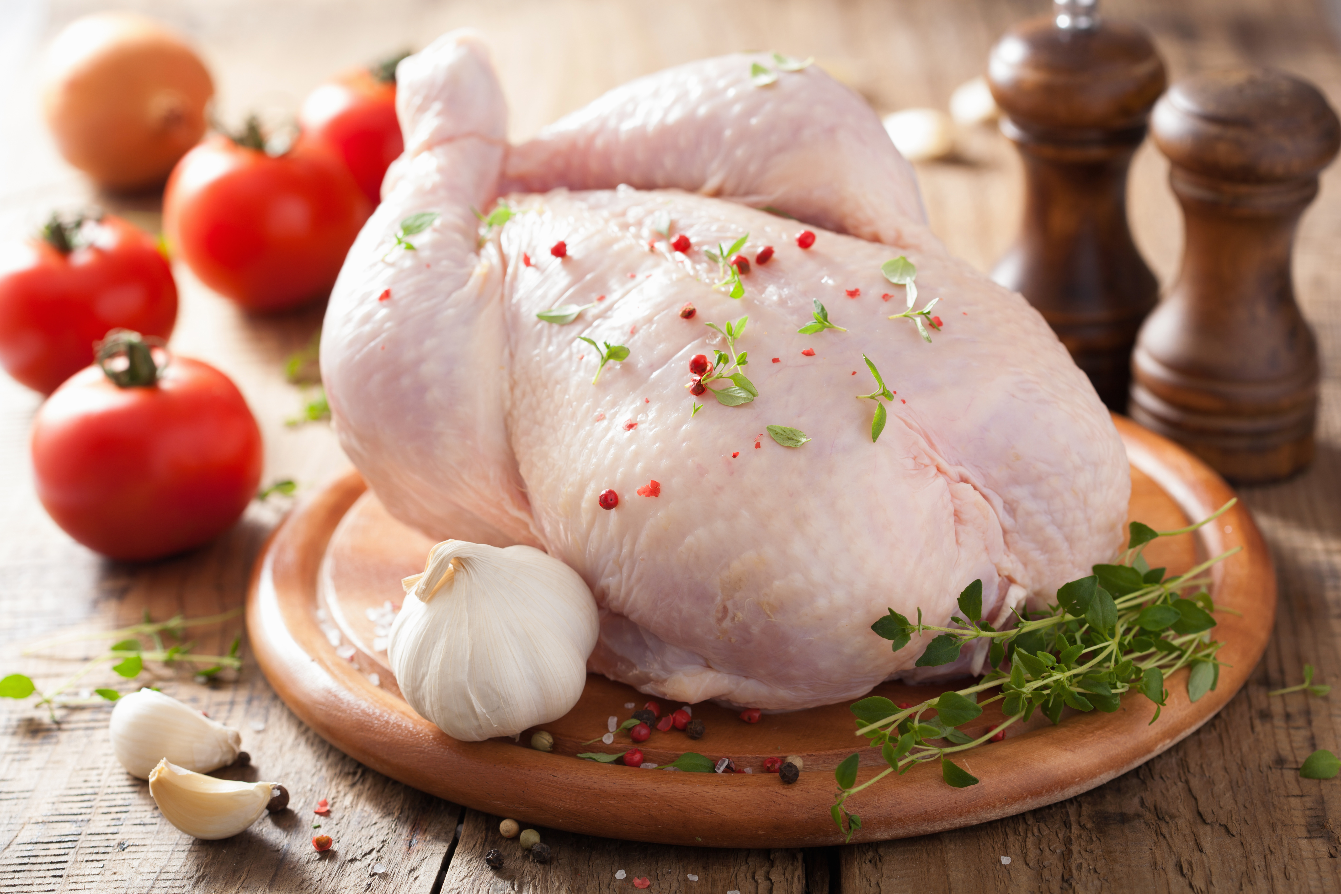 Whole NonGMO Free Range Chicken A&M Farms Grass Fed Beef